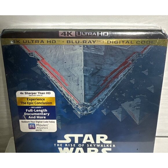 Star Wars The Rise Of Skywalker 4K Ultra HD Blu-Ray Digital Ultimate Collectors - Picture 4 of 4